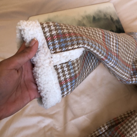 2 for $55 - Houndstooth Teddy Jacket - Picture 9 of 14